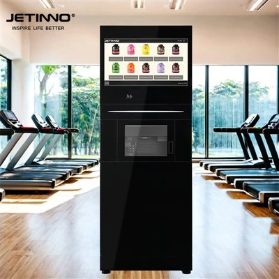 JL500-IN7C ตู้จำหน่ายสินค้าแบบตั้งพื้นพร้อมเครื่องดื่มร้อนและเย็น